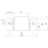 1 Paar Möbelverbinder Sofaverbinder Couch Bett verbinder Sofa Verbindungsstück