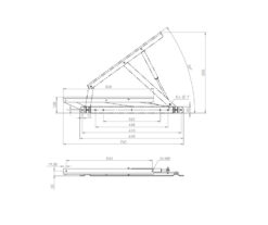 Lift Lattenrost 90×200 cm Springaufbeschlag