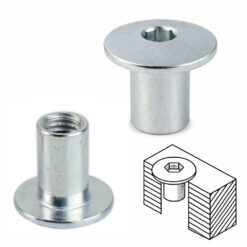 Hülsenmutter M8 x 16 mm Rundkopf