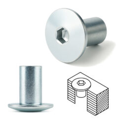 Hülsenmutter M8 x 16 mm