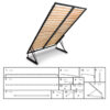 Lattenrost 120×200 Bettkastenfunktion