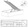 Lattenrost 90 teile