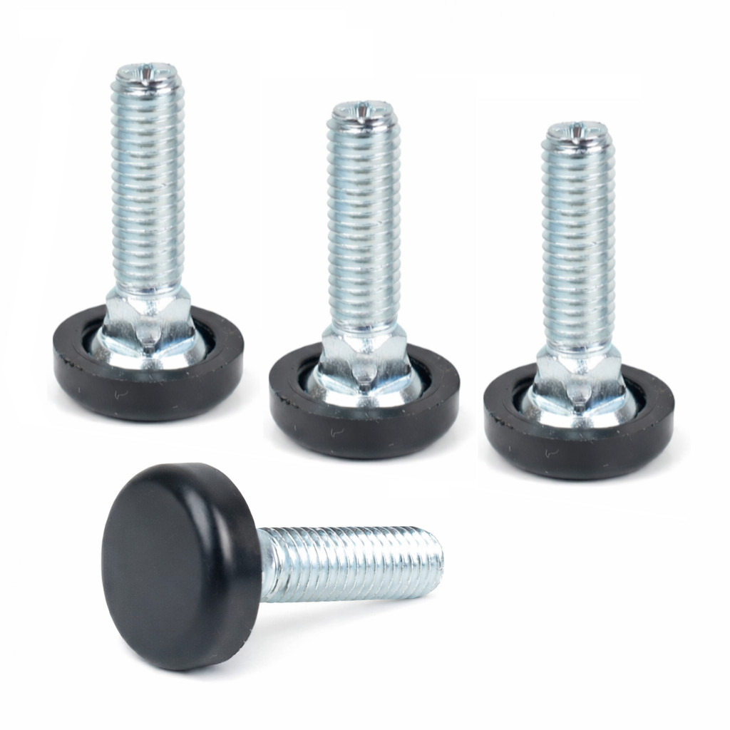 Stellfuß M8 höhenverstellbar 4er Set M8x30 M8x40 M8x50