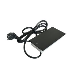 Tischsteckdose versenkbar schwarz usb