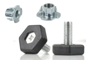 Einschlagmutter m8 mit schraubfuß – verbindungslösung für möbel