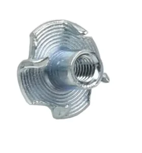 Einschlagmuttern Verzinkt Gewinde Einschlaggewinde Holz Muttern 4 Spitzen M4 x 8 mm