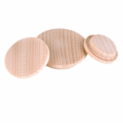 Abdeckkappen Holz Buche Blind Bohrung