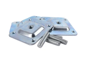 Montageplatte aus Metall für Möbelfuß