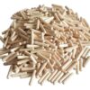 Riffeldübel 10 mm aus Buche im 1 kg Beutel – gezahnt, ideal für Möbel- und Holzverbindungen