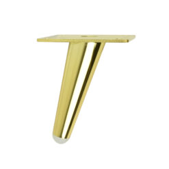 Möbelfüße 10 cm gold