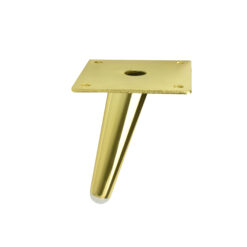 Metallfüße gold 13cm