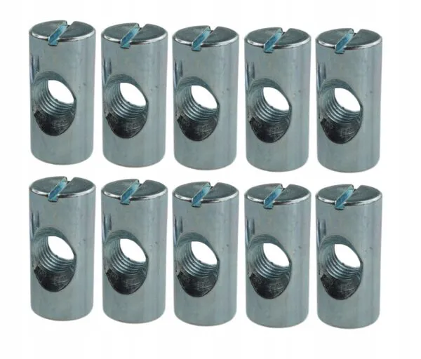 Symmetrische rollenmutter für möbel M6 X 10 X 16 mm – prima-online.de