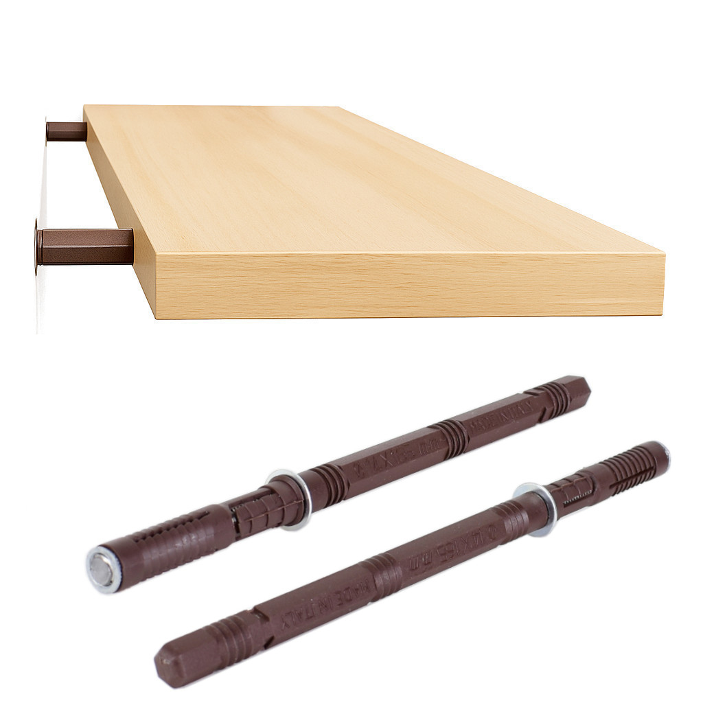 Regalträger unsichtbar 14x165 mm Tablarträger