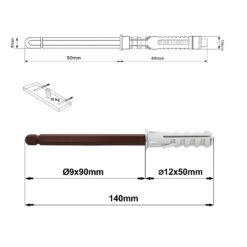 Bodenträger unsichtbar