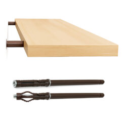 Set 1/10/50 Stück – unsichtbare Regalhalterung 10x145 mm