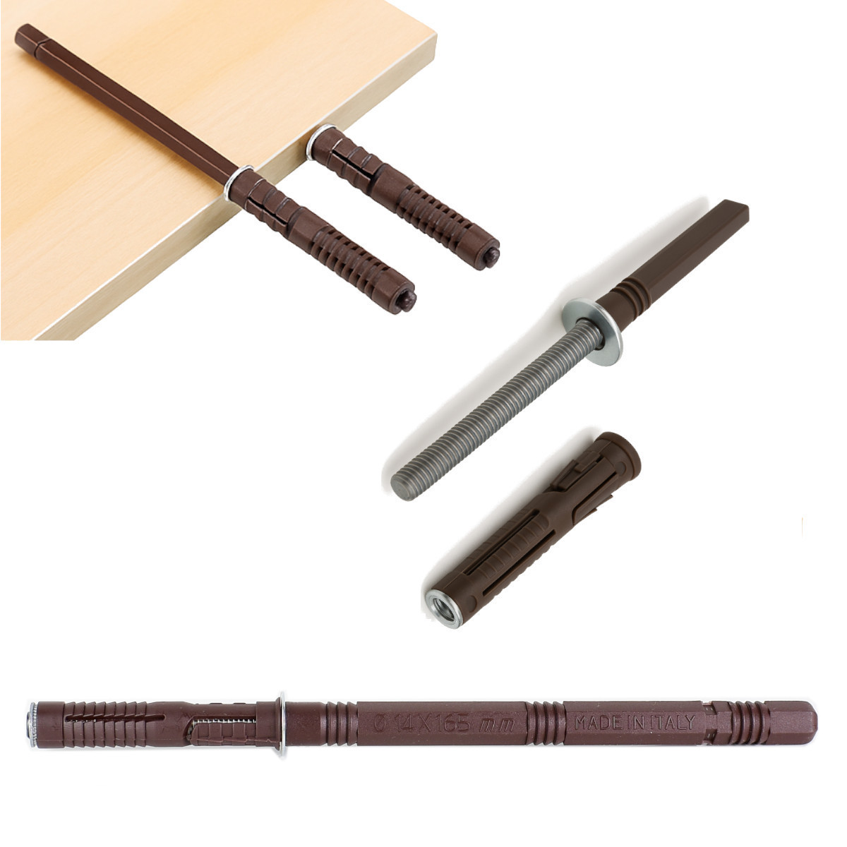 Regalhalterung unsichtbar 14x165 mm