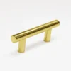 Stangengriff Gold 100 mm – Möbelgriff mit 65 mm Bohrabstand