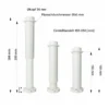 Möbelfuß verstellbar 15-25cm Bettfuß Bettfüße aus Kunststoff Bettfuße / Stützfuße mit Höhenverstellung Weiß