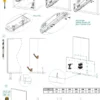 Unterschrankauszug Schrankauszug mit Softclose 1 Etage Vollauszug 30cm[Bodenmontage]