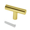 T Griff Stangengriff gold