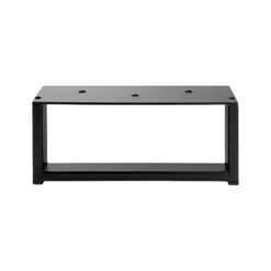 Möbelfuß schwarz matt