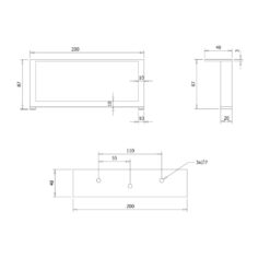 abmessungen schwarz rechtig beine