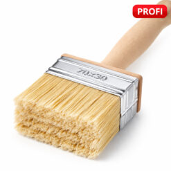 Flächenstreicher 70 mm 70x30 Pinsel mit Holzgriff