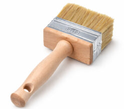 Breiter Pinsel 70x30 mm – Flachpinsel mit Holzgriff und dichten Borsten
