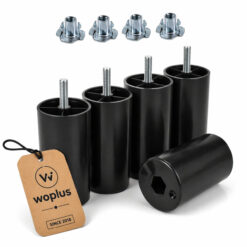 Möbelfüße rund M8 Gewinde