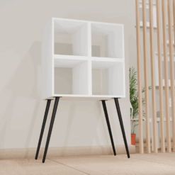 tischbein pulverbeschichtet schwarz