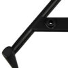 Stuhlbasis Schwarz Metall – ideal für moderne Einrichtung, mit 49 cm Breite und 50 cm Tiefe.