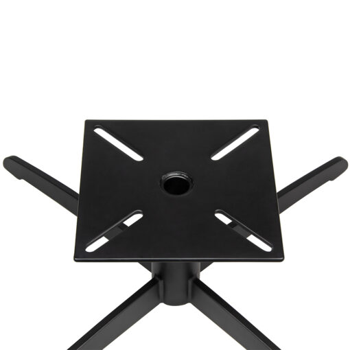 Metall Stuhlbasis Schwarz Matt – Ø 70 cm, 360° drehbar