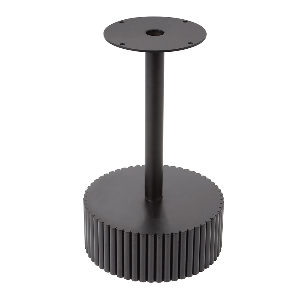 geriffeltes tischgestell