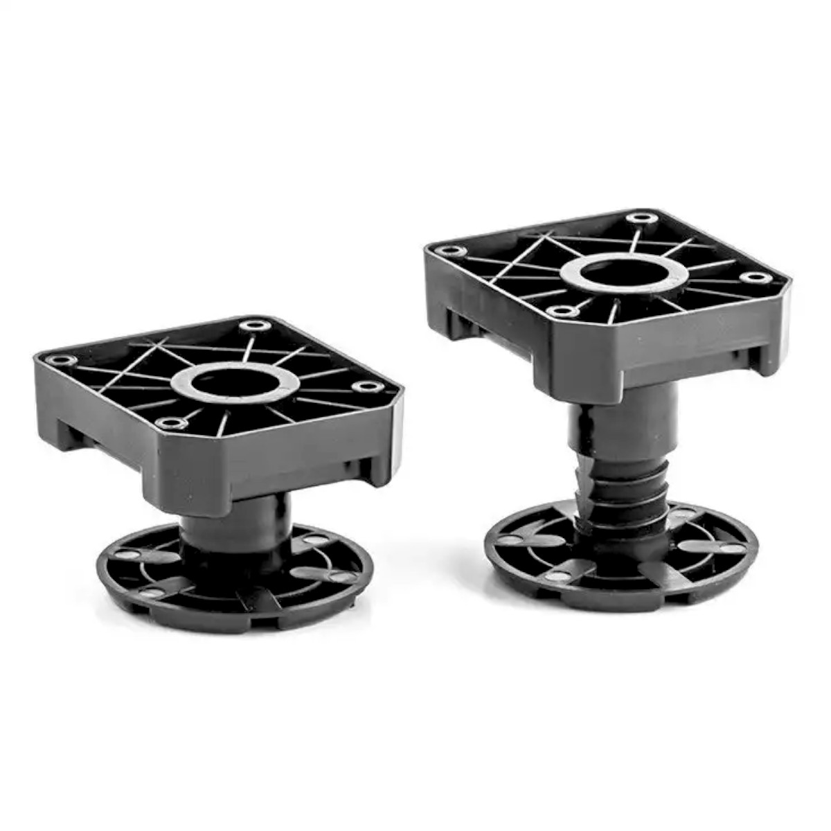 Sockelfüße höhenverstellbar 65–85 mm