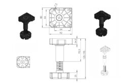 unterschrank füße küche