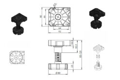 unterschrank höhenverstellung