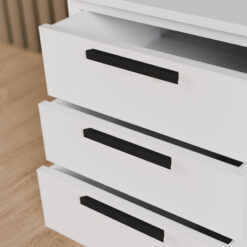 Griffleiste Holz 200 mm schwarz