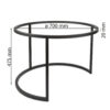 couchtisch gestell metall