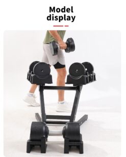 Kompatibel mit verstellbaren Hanteln (23,5 / 32,5 / 41,5 kg)