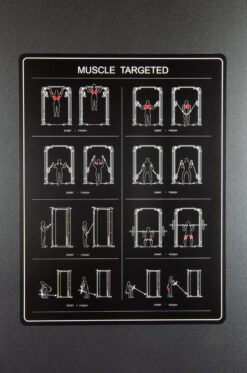 Benutzer beim funktionellen Training mit Kabelzug