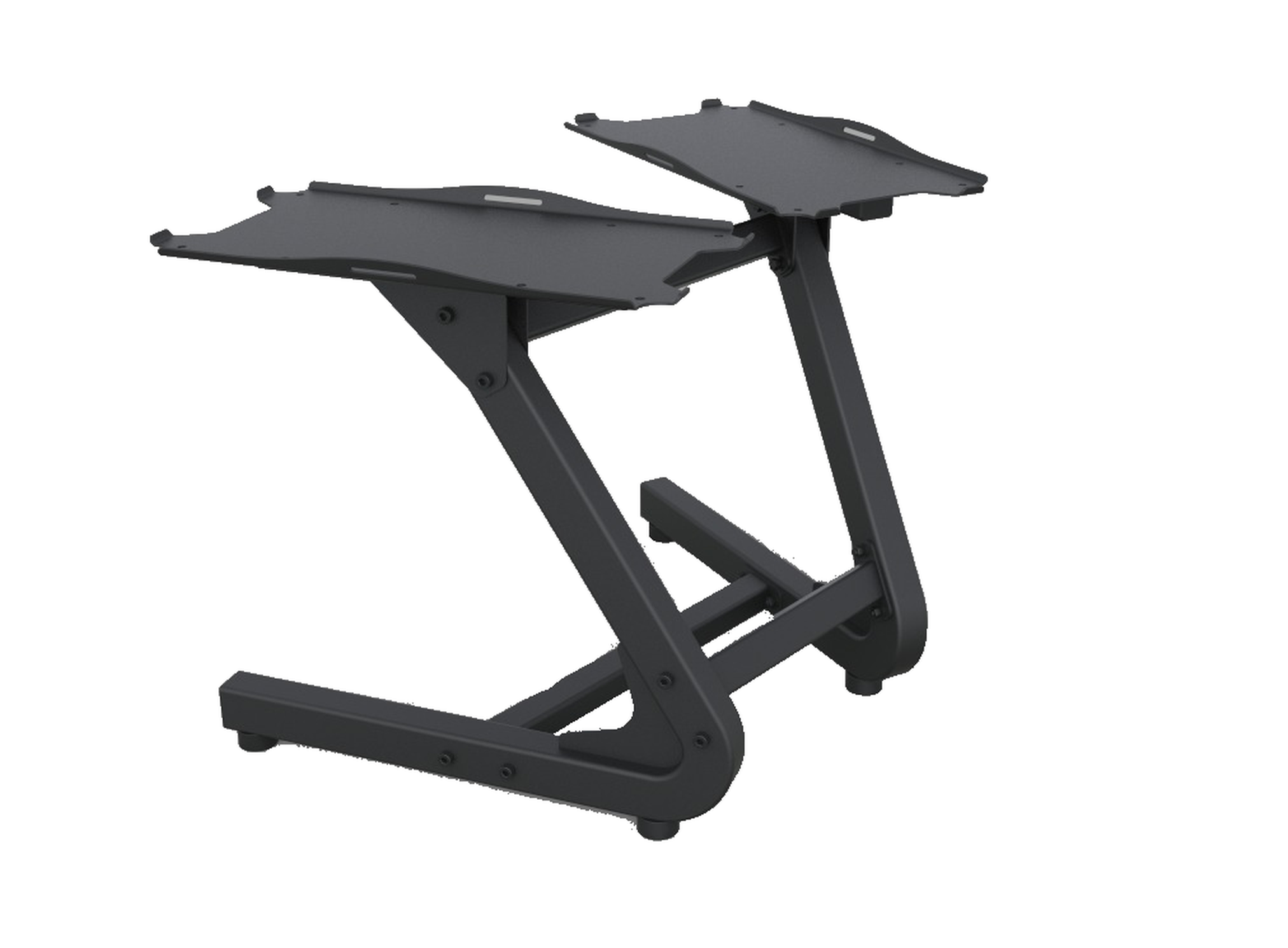 Hantelständer aus Stahl in Mattschwarz