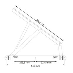 Klappmechanismus Bettkasten