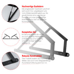 Bettkasten Beschlag Set