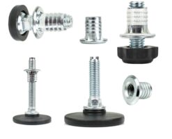 stellfüße höhenverstellbar mit Einschlagmuffen