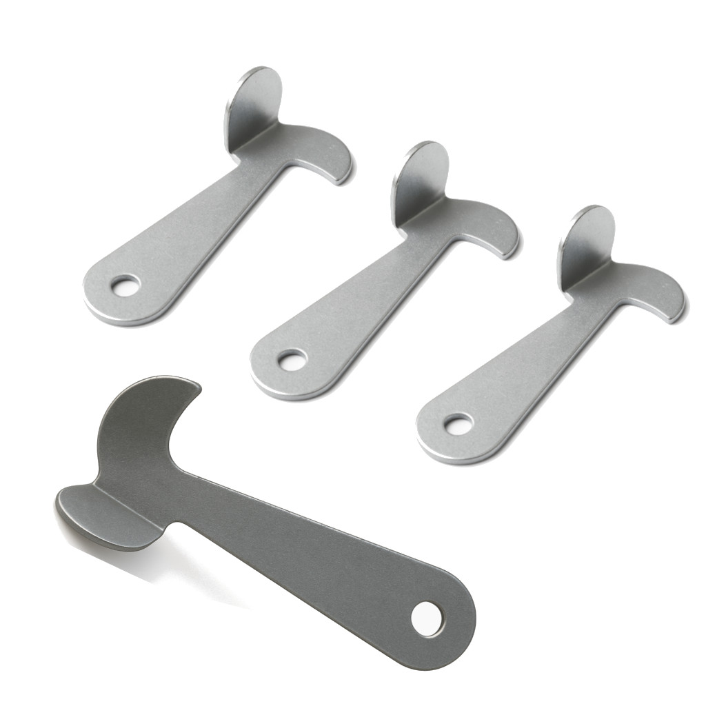 Schließhaken 60 mm Ausziehtisch verzinkt