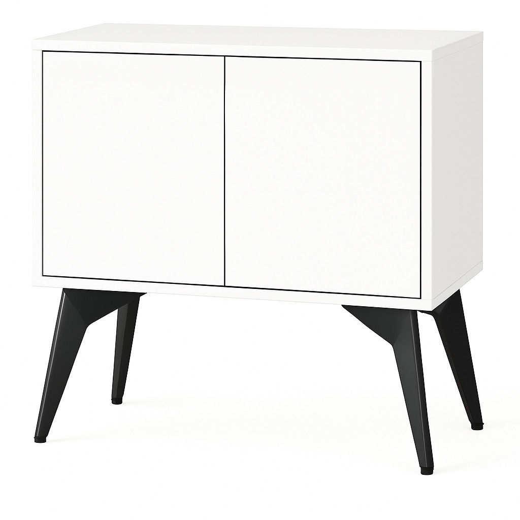 Metallfuß schwarz – pulverbeschichtet