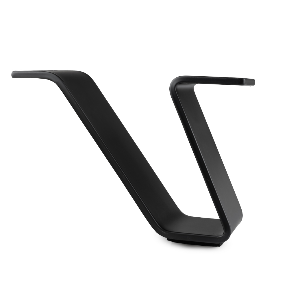 Möbelfuß Metall 120 mm schwarz matt