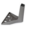 Möbelfuß 180 mm Metall Dunkles Nickel