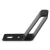 Möbelfuß 122 mm Metall schwarz matt