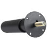 Möbelfuß höhenverstellbar Schwarz 120–180 mm mit M10 Gewinde
